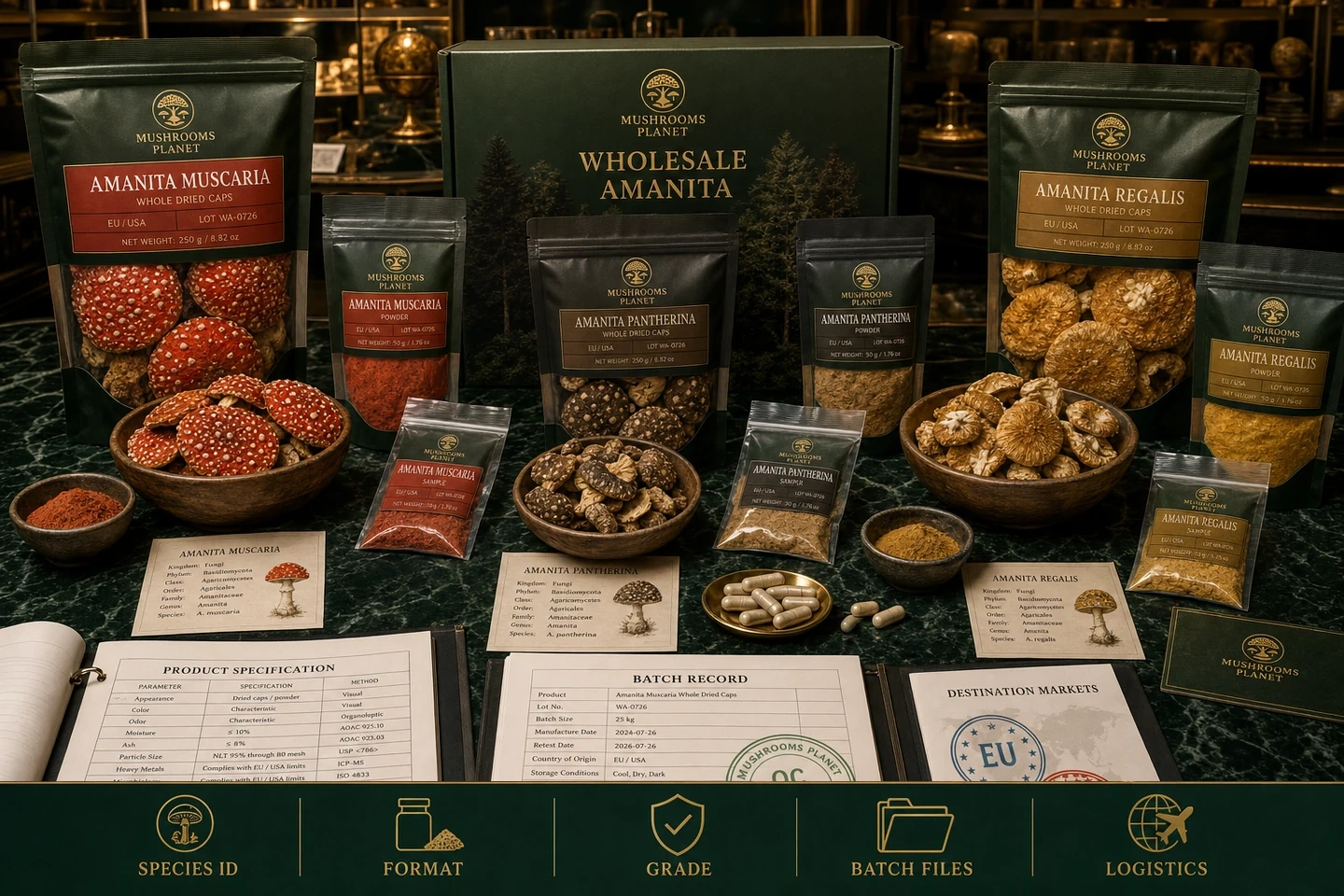 Wholesale Amanita Portfolio Buyer's Guide